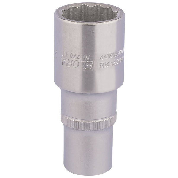 Elora Deep Bi-Hexagon Socket, 1/2" Sq Dr, 24mm