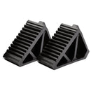 Draper 6T Rubber Wheel Chocks - Pair - 21132