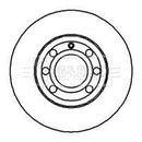 Borg & Beck Brake Disc Pair Part No -BBD4242
