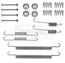 Borg & Beck Fitting Kit - Shoes Part No -BBK6200