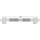 Borg & Beck Brake Hose Part No -BBH6250