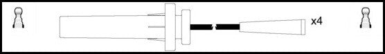 ElectroSpark Ignition Lead Set - OEK673