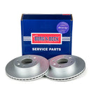 Borg & Beck Brake Disc Pair Part No -BBD4528