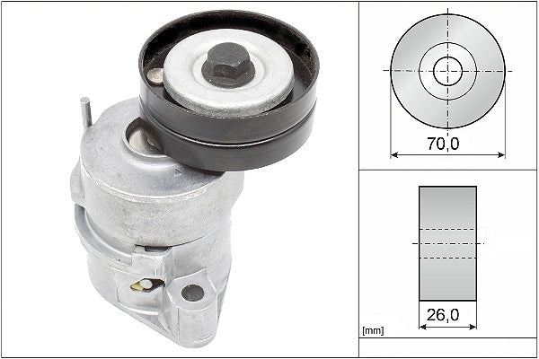 INA Tensioner Lever - V-Ribbed Belt - Part No - 534010230
