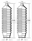 First Line Steering Gaiter Kit Part No -FSG3196