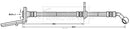 Borg & Beck Brake Hose Part No -BBH7680