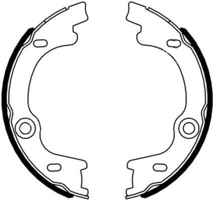 Mintex Brake Shoes fits -Kia MFR676 (also fits other vehicles)