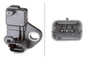 HELLA 6PU 009 163-461 Sensor, crankshaft pulse - 12V - 2-pin connector - Flywheel side