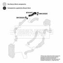 Borg & Beck Turbo Hose Part No -BTH1417