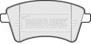 Borg & Beck Brake Pad Set -BBP2152