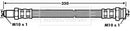 Borg & Beck Brake Hose Part No -BBH7072