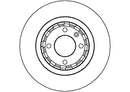 Disctech Brake Disc - Fits Seat - ABD3470 - Front Axle