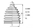 Borg & Beck Cv Joint Boot Kit Part No -BCB6381