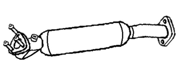 Klarius 391012 - Catalyst & Dpf Combined  - Fits Volvo S60 2.4 (D5)