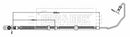 Borg & Beck Brake Hose Part No -BBH8802