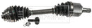 Borg & Beck Driveshaft - LH - BDS1589