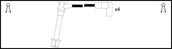 ElectroSpark Ignition Lead Set - OEK701