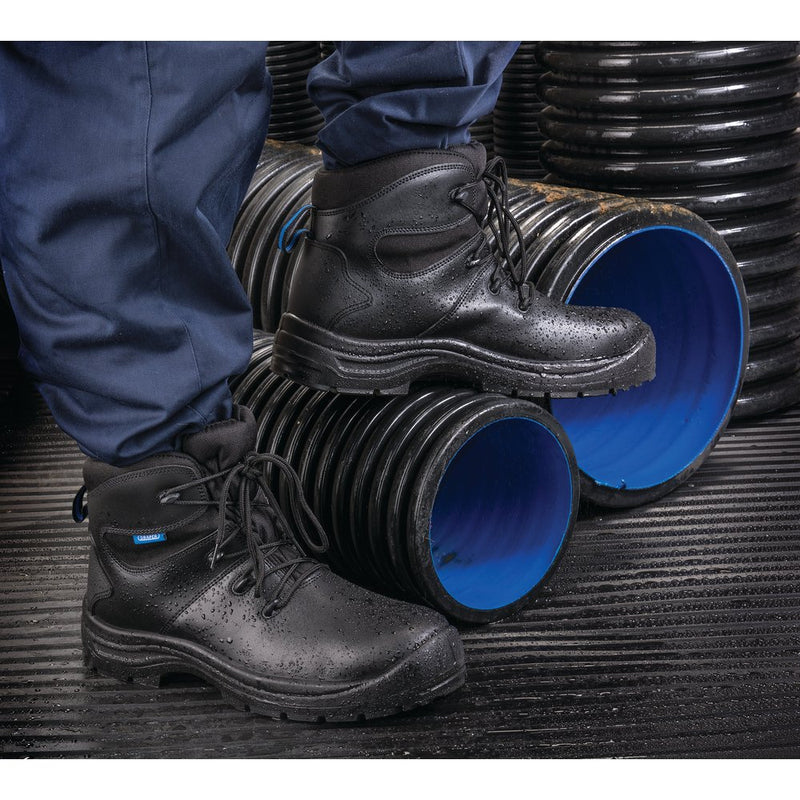 Waterproof Safety Boots, Size 10, S3 SRC