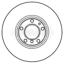 Borg & Beck Brake Disc (Single)  - BBD5745S
