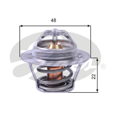 Gates Thermostat, coolant - TH00391G1