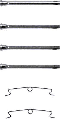 Mintex Brake Fitting Kit fits -Citroën Dallas Peugeot MBA1113 (also fits other vehicles)