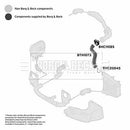 Borg & Beck Turbo Hose Part No -BTH1073
