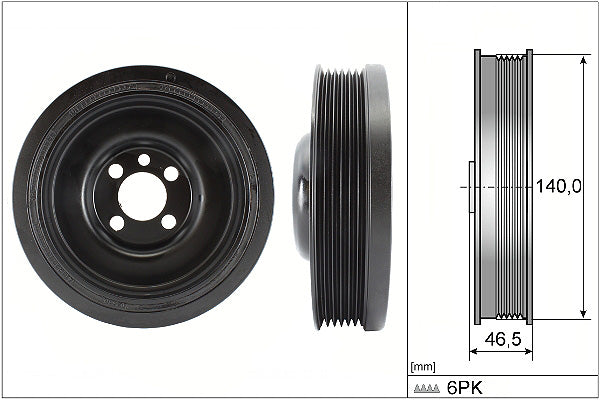 INA Belt Pulley Crankshaft Part No - 544013810