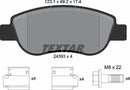 Textar Brake Pad Set - 2439301