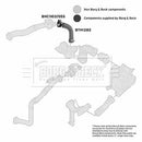 Borg & Beck Turbo Hose Part No -BTH1282