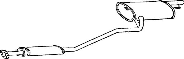 Klarius TY684G - Box With Tail Pipe  - Fits Toyota Avensis 1.6VVTi