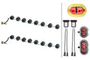 HELLA 2PT 010 458-771 LED-Daytime Running Light Set - LEDayFlex - 12/24V