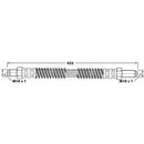 Borg & Beck Brake Hose Part No -BBH6387