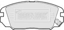 Borg & Beck Front Brake Pad Set -BBP1956