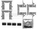 Borg & Beck Fitting Kit - Pads Part No -BBK1361