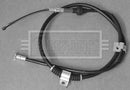 Borg & Beck Brake Cable- RH Rear -BKB3451