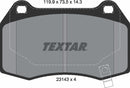 Textar Brake Pad Set - 2314301