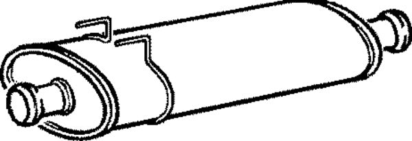 Klarius RN733A - Box With Centre Pipe  - Fits Opel Movano 2.5D