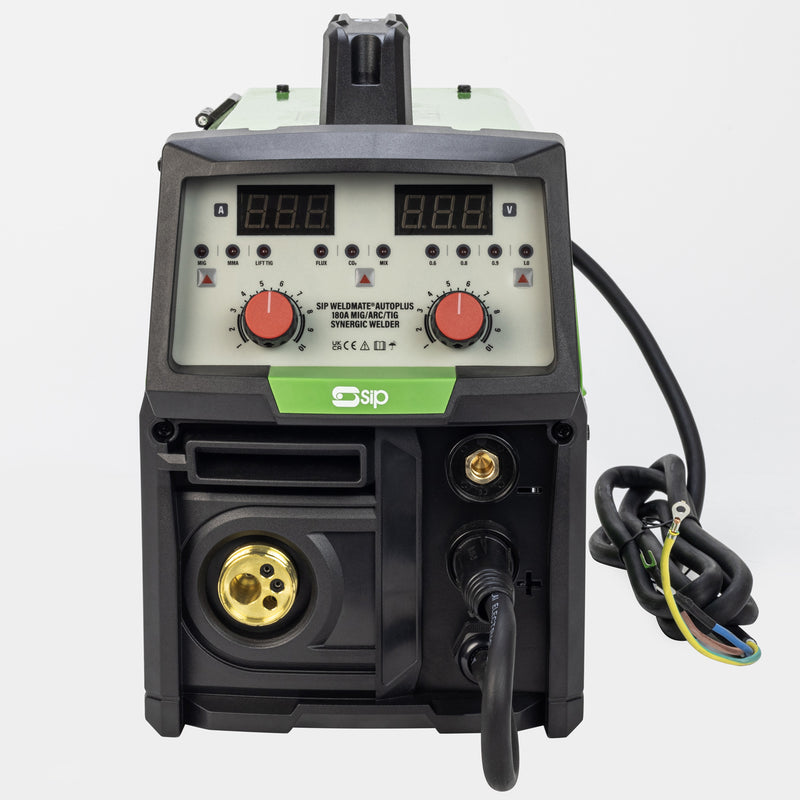 SIP WELDMATE® AUTOPLUS 180A MIG/ARC/TIG Synergic Welder with Trolley Package