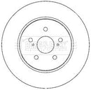 Borg & Beck Brake Disc Pair Part No -BBD4683