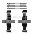 Borg & Beck Fitting Kit - Pads Part No -BBK1589