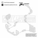 First Line Turbo Hose Part No -FTH1161