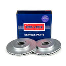 Borg & Beck Brake Disc Pair Part No -BBD4732