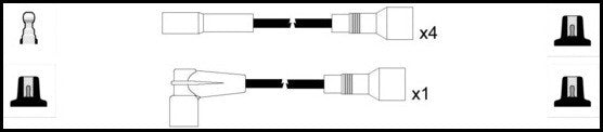 ElectroSpark Ignition Lead Set - OEK940