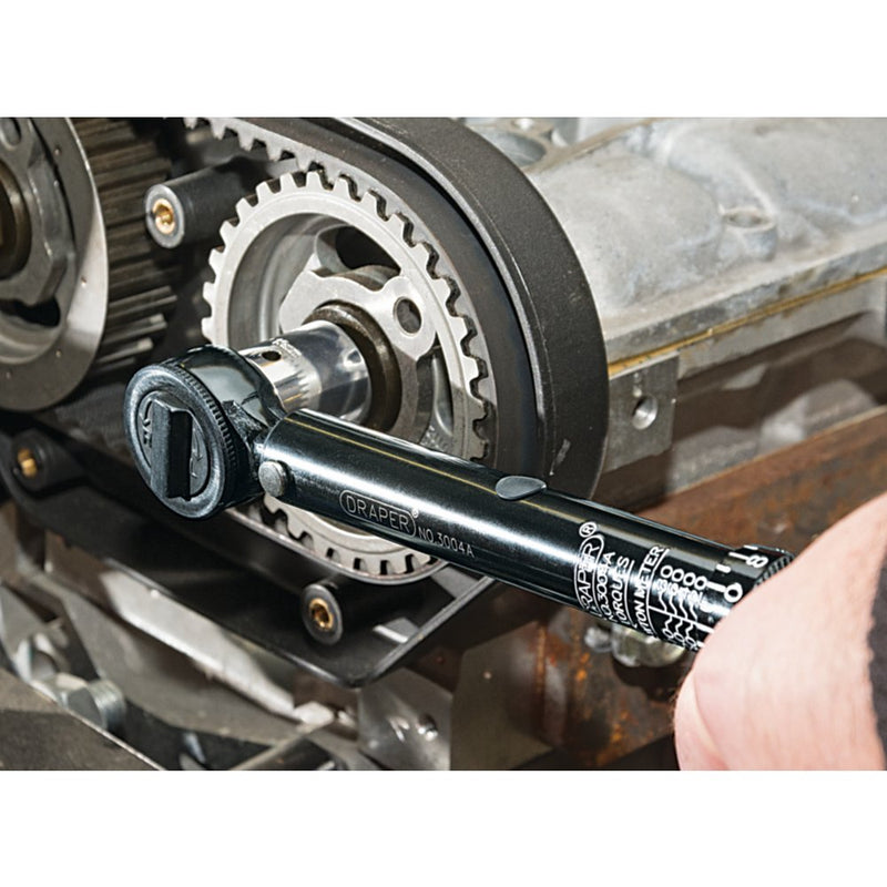 3/8" Sq. Dr. 10 - 80Nm or 88.5-708 in-lb Ratchet Torque Wrench - 64534