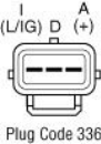 WAI Alternator - 8306N