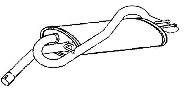 Klarius FT871G - Box With Tail Pipe