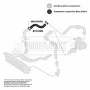 Borg & Beck Turbo Hose Part No -BTH1598