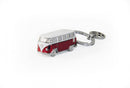 VW T1 Bus 3D Model Key Ring In Blister Packaging - Red