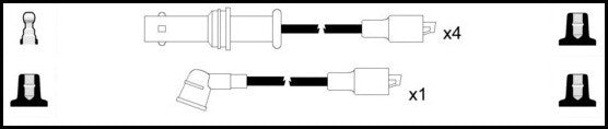ElectroSpark Ignition Lead Set - OEK323
