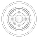 Borg & Beck Brake Drum (Single) -BBR7264